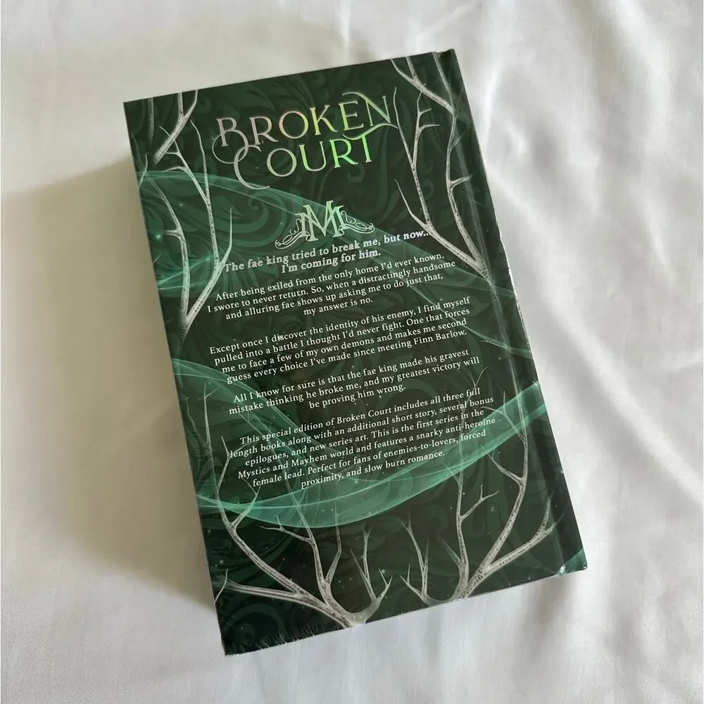 Broken Court By Heather Renee Signed Deluxe Edition Hardcover